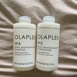 OLAPLEX 4 & 5 SHAMPOO AND CONDITIONER. NEVER OPENED. SEAL INTACT